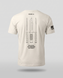 Футболка REBUS+ &laquo;Warrior Tee&raquo; Off White &mdash; щільна бавовна 230 г/м&sup2;, принт креслення ножа REBUS-TEE-WARRIOR фото 1