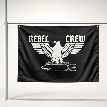 Прапор REBUS+ &laquo;Rebel Crew&raquo;, атлас 150 &times; 100 см REBUS-FLAG-RC фото